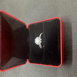 天然ダイヤモンド1.01ct Au750（つくよみ）