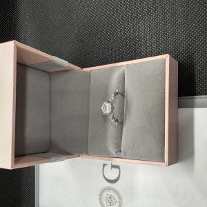 指輪ダイヤ エタニティー リング 天然ダイヤモンド1.01ct GIA証明書 AU750    指輪