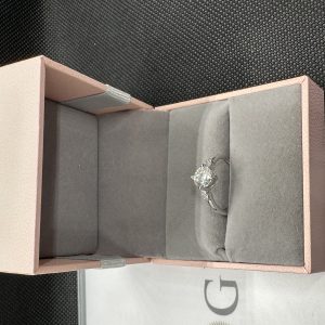 指輪ダイヤ ダイヤモンド 鑑定 書 天然ダイヤモンド1.01ct GIA証明書 AU750    指輪