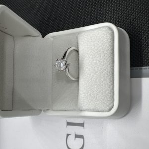 指輪ダイヤ ダイヤモンド 指輪 天然ダイヤモンド1.01ct GIA鑑定書 AU750指輪