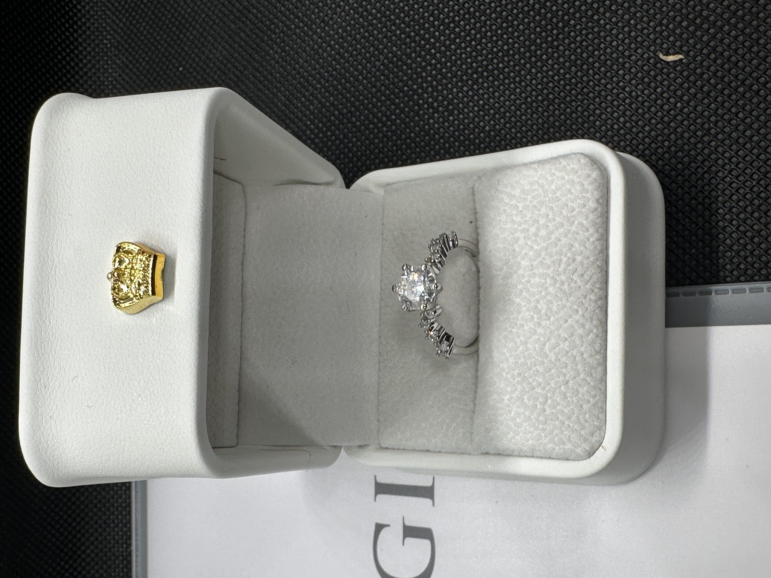 指輪ダイヤ ダイヤモンド 指輪 安い 天然ダイヤモンド1.01ct GIA鑑定書 AU750指輪